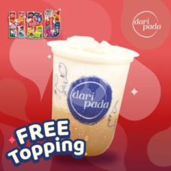 Large Classic Milk Tea Free Topping